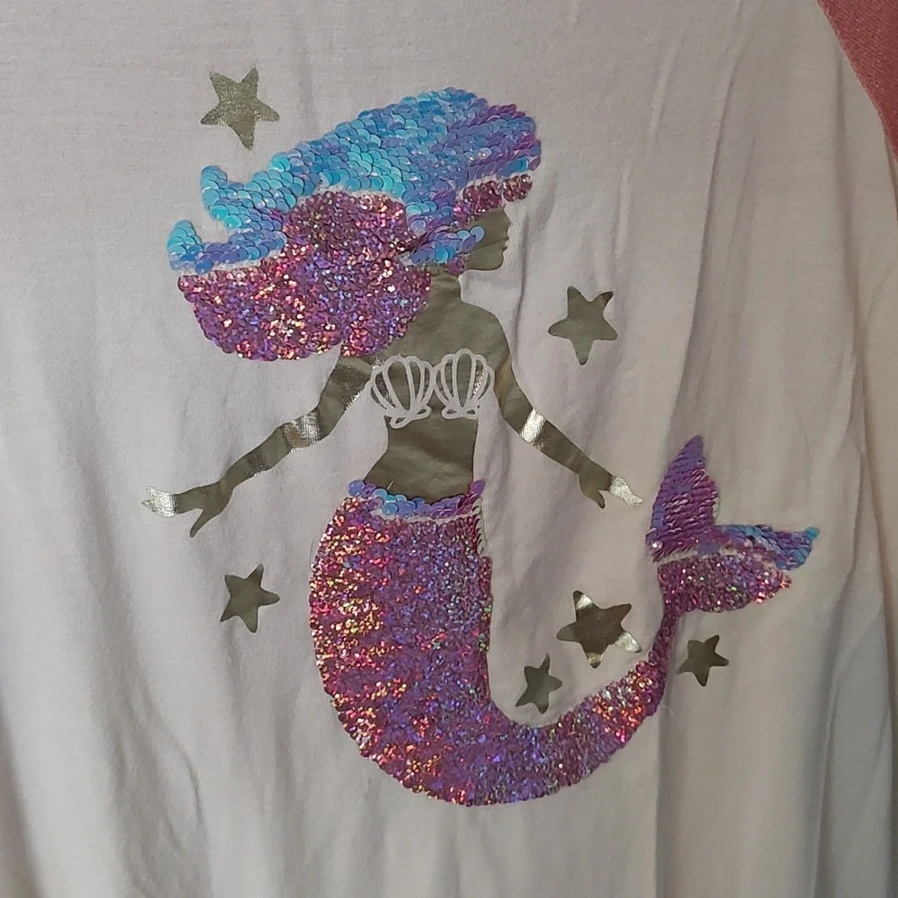 Justice Girls Mermaid Shirt